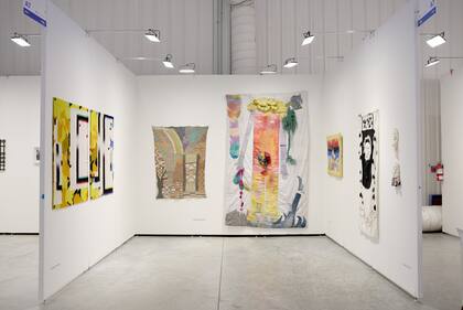 El stand de la galería Remota, de Salta