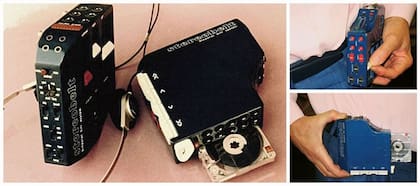 El Stereobelt de Andreas Pavel, un precursor del Walkman, no llegó a fabricarse en forma masiva