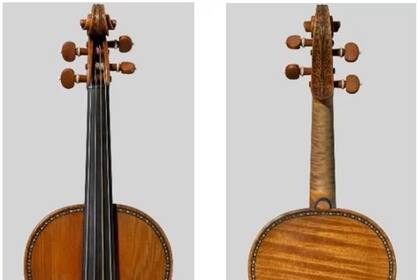 El Stradivarius subastado en 2022.