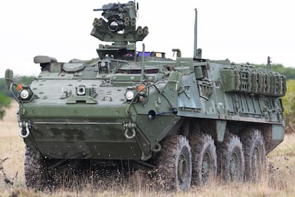 El Stryker 8x8 del Ejército