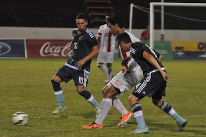 El Sub 20 goleó a Tahití en su último partido antes del Mundial