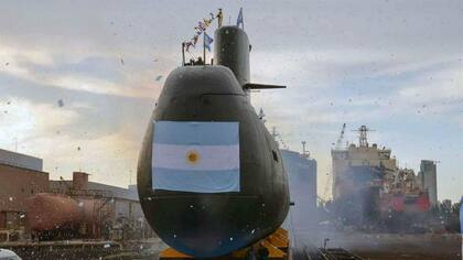 El submarino ARA San Juan, que desapareció el miércoles