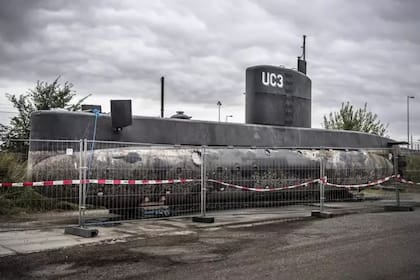 El submarino donde Peter llevó a cabo el crimen (Captura video)