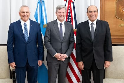 El subsecretario de Estado Adjunto de los EE.UU. para América del Sur, Kevin Sullivan, se reunió hoy con el Ministro del Interior, Guillermo Francos