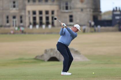 El sudafricano Ernie Els también se destacó en el primer día de acción en el tradicional Open británico