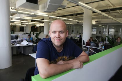 El sueco Daniel Ek, cofundador de Spotify