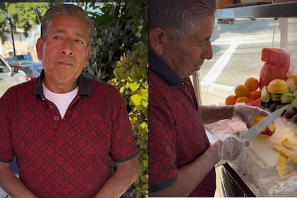 “El sueño americano se mueve solamente trabajando”, sentencia el migrante. (TikTok archidashz97)