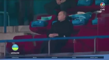 El sugestivo gesto de Vladimir Putin durante la ceremonia inaugural ante la delegación de Ucrania