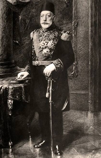 El sultán Mehmed V Reshad gobernó desde 1909 hasta que murió, en 1918