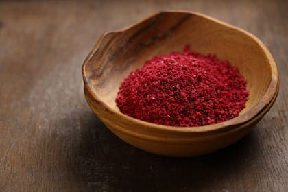 El sumac tiene uno de los niveles antioxidantes más altos entre las especias.