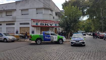 El supermercado Sky, donde asesinaron a tres ciudadanos chinos en 2019, en Junín