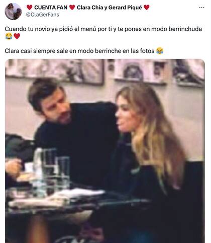 El supuesto berrinche de Clara Chía a Piqué