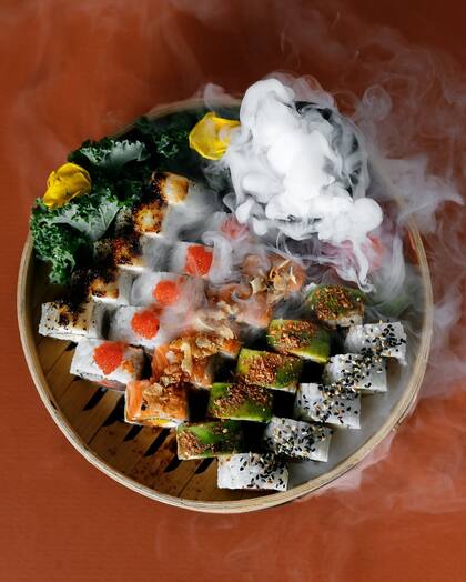 El sushi de Anasagasti es de alto vuelo.