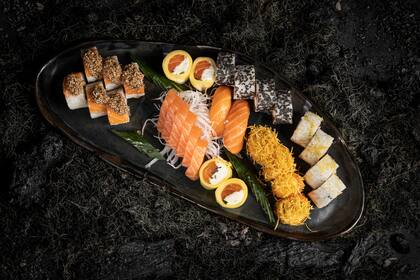 El sushi también puede disfrutarse en invierno, especialmente si se cuenta con la calefacción exterior de SushiClub.