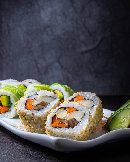 El sushi, una comida ideal para enfrentar las altas temperaturas.