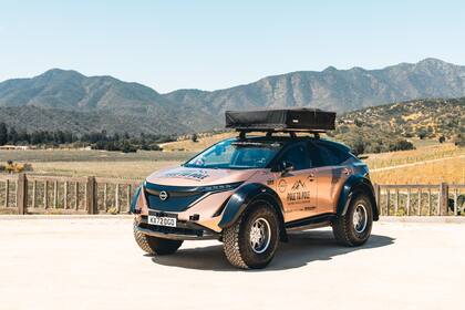El SUV de Nissan fue adaptado para la travesía