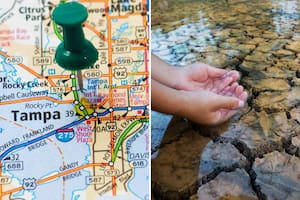 Tampa Bay anuncia restricciones por la inminente sequía en Florida