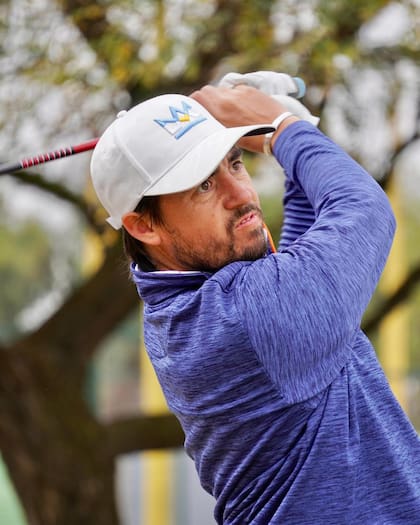 El swing de Andrés Gallegos, que está en Australia para su primer torneo en el DP World Tour