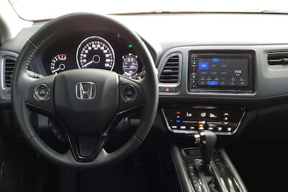 El tablero del HR-V incorporó la pantalla táctil de 7"