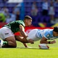 Los Pumas 7s perdieron en Valladolid ante Sudáfrica y se desvanece el sueño del título