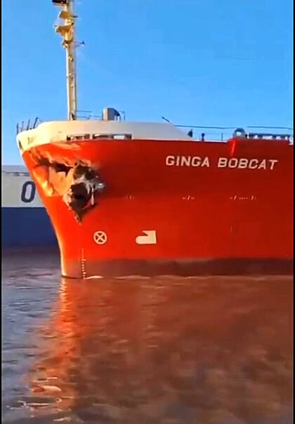 El tanquero químico Ginga Bobcat