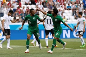 Arabia Saudita se lo dio vuelta a Egipto y se fue de Rusia 2018 con una sonrisa