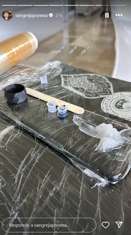 El tatuador de Wanda Nara fue a Nordelta