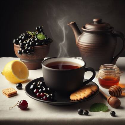 El té de grosella negra es ideal para eliminar el colesterol de la sangre