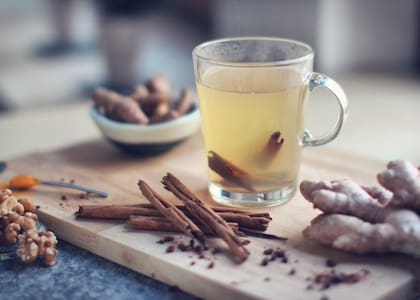 El té de jengibre es una de las tantas formas en que se puede ingerir esta planta