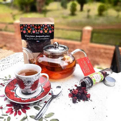 El té de la finca es de semillas, de plantaciones de hace 80 años.