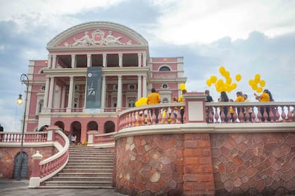 El Teatro Amazonas, un emblema de Manaos.