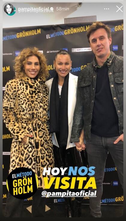 El teatro anunció la visita de Pampita y ella lo compartió en sus redes (Foto: Instagram @pampitaoficial)