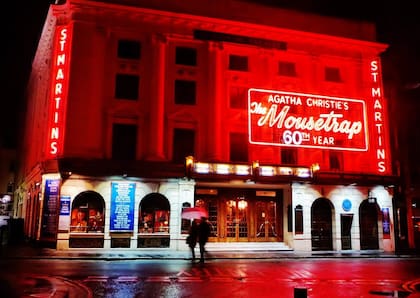 El teatro que alberga a esta obra en Londres