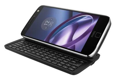 El teclado de Livermorium para el Moto Z