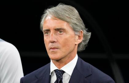 El técnico de Arabia Saudí Roberto Mancini previo al partido contra Kirguistán por la Copa de Asia, el 21 de enero de 2024, en Doha
