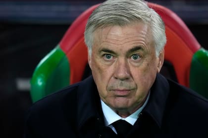 El técnico del Real Madrid, Carlo Ancelotti 