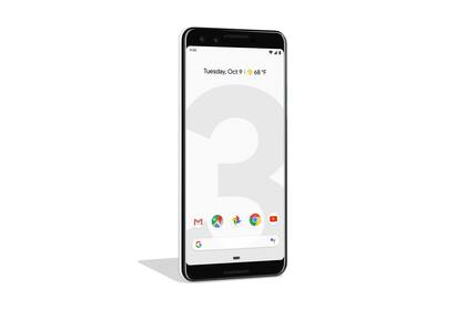 El teléfono Pixel 3 cuenta con una pantalla de 5,5 pulgadas