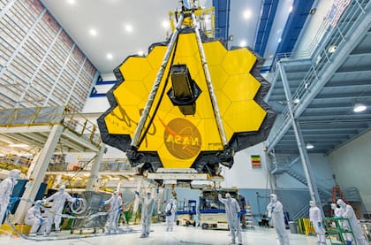 El telescopio James Webb que fue enviado por la NASA