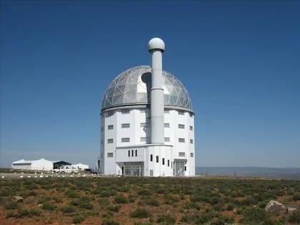 El Telescopio Sudafricano que fue clave para la observación del planeta joven