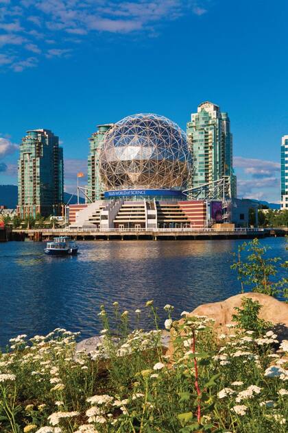 El Telus World of Science, una de las atracciones familiares más populares de la ciudad.