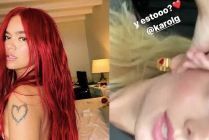 El tema haría parte del próximo álbum de la cantante. FOTO: Instagram: @karolg @ester_exposito