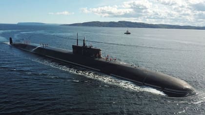 El temible submarino Belgorod (Foto: Marina Rusa)