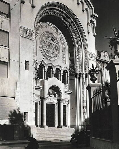 El templo de la calle Libertad fue la primera sinagoga de Argentina.