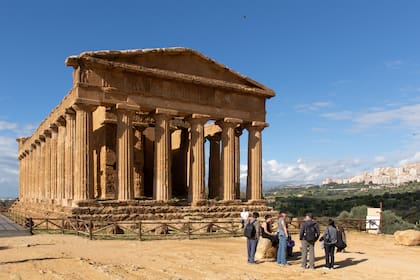 El templo de la Concordia, Agrigento