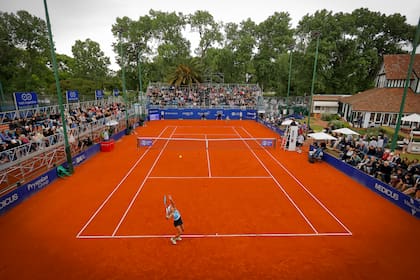 El Tenis Club Argentino lució casi completo en la jornada final del WTA 125