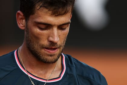 El tenista catalán Nikolás Sánchez-Izquierdo, en Rosaroi: recibió amenazas de supuestos apostadores y lo denunció