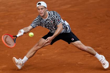 El tenista porteño Diego Schwartzman perdió ante el francés Hugo Grenier en la primera ronda de Madrid