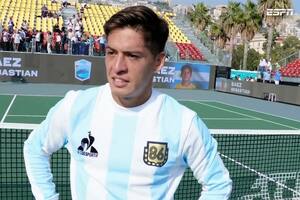 Fin de una angustiante racha de derrotas: en Nápoles, Báez volvió a sonreír y recordó a Maradona