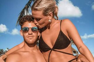 "Es una locura": el mensaje enamorado de Euge De Martino al Peque Schwartzman