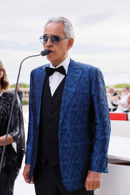 El tenor italiano Andrea Bocelli.